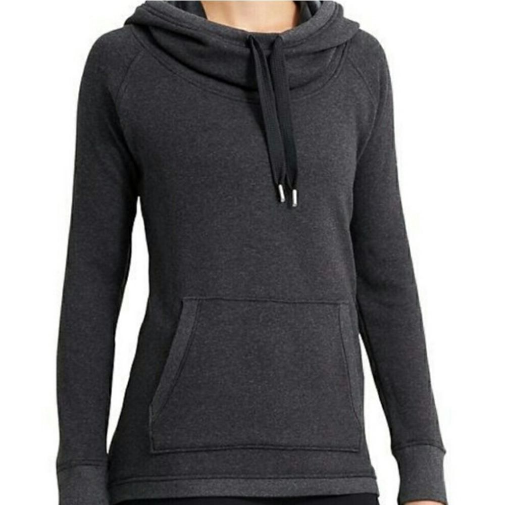 Athleta cozy karma dark Grey hoodie small
